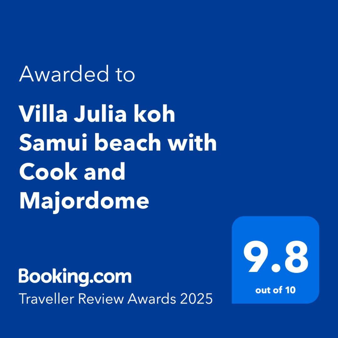 Villa Julia Koh Samui Beach With Cook And Majordome ラマイビーチ エクステリア 写真